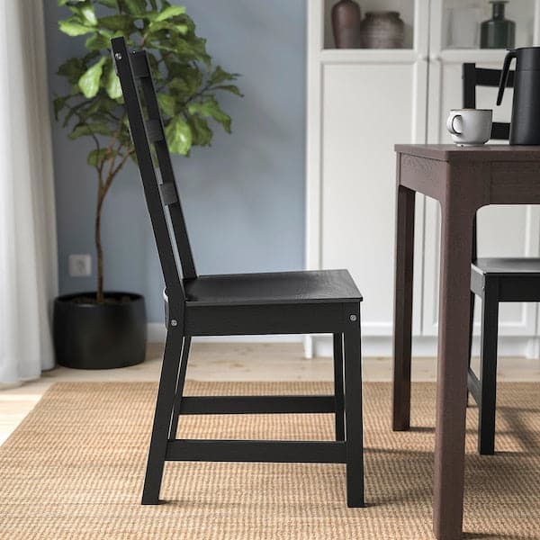 NORDVIKEN - Chair, black - best price from Maltashopper.com 40369109