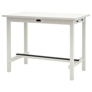 Ikea NORDVIKEN - Bar table, white, 140x80x105 cm