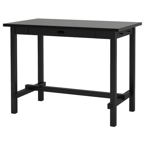 NORDVIKEN Bar table - black 140x80x105 cm ,