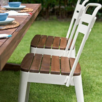 NORRMANSÖ - Chair, outdoor, in/outdoor beige/acacia - best price from Maltashopper.com 40511080