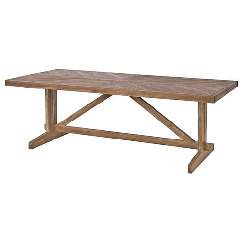 NORRMANSÖ - Table, outdoor, acacia, 220x100 cm
