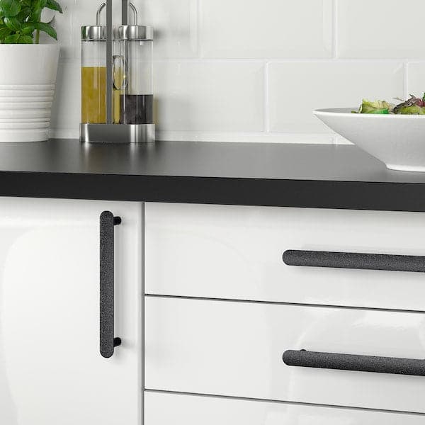 NYDALA - Handle, black, 154 mm - best price from Maltashopper.com 00449636