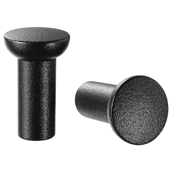 NYDALA - Knob, black, 16 mm