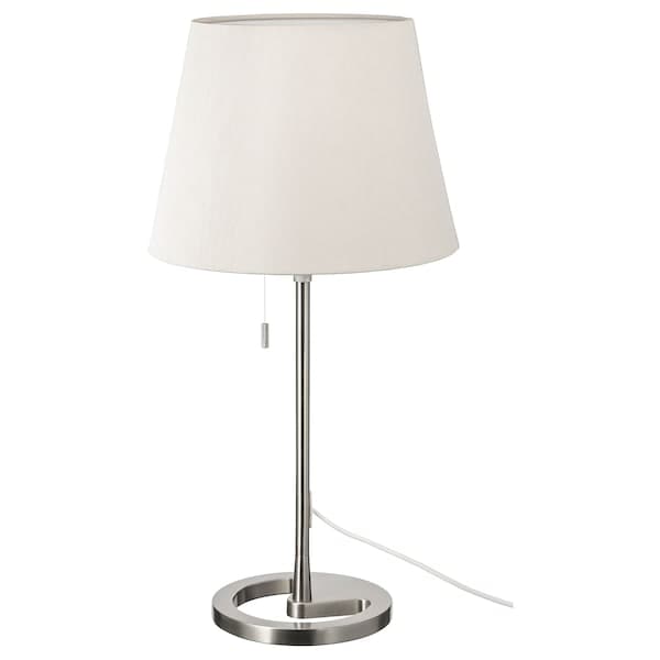 NYFORS Table lamp - white nickel , - best price from Maltashopper.com 00303115