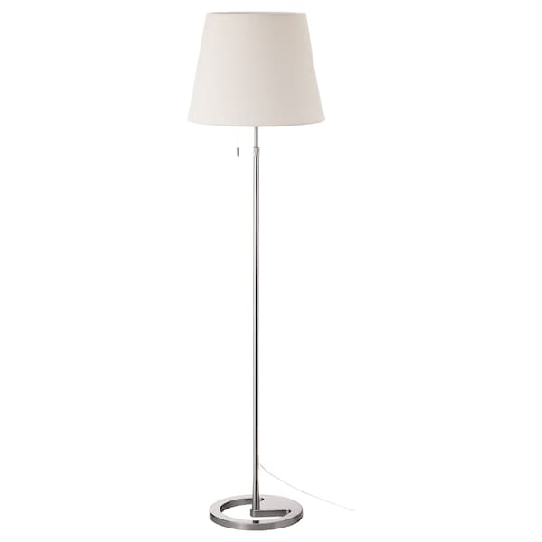 Ikea NYFORS Floor lamp - white nickel ,