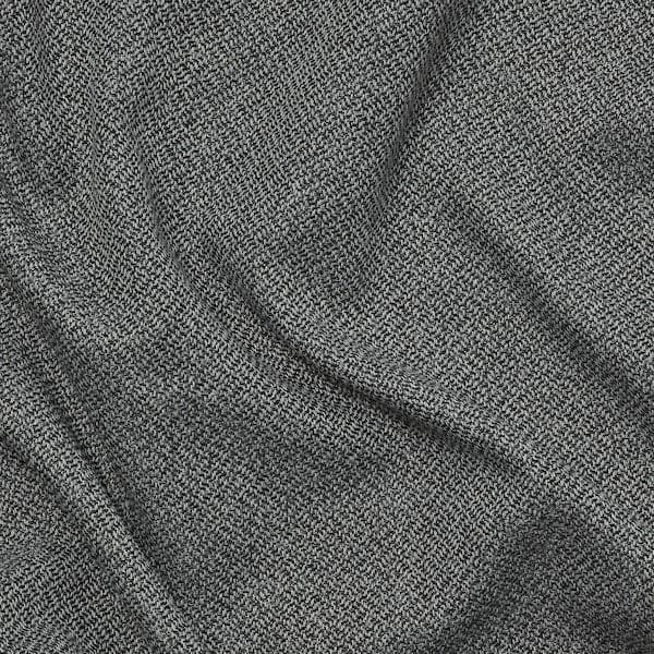 Ikea NYHAMN - 3-seater sofa bed cover, Skartofta black/light grey ,