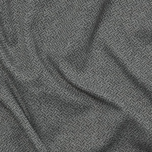 NYHAMN - 3-seater sofa bed cover, Skartofta black/light grey ,
