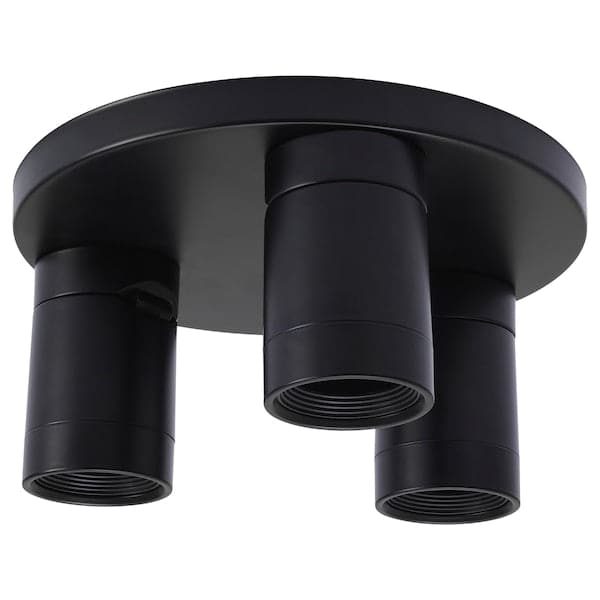 NYMÅNE 3-light ceiling filler - anthracite , - best price from Maltashopper.com 90415081