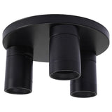 NYMÅNE ceiling spotlight with 3 spots, anthracite, 25 cm