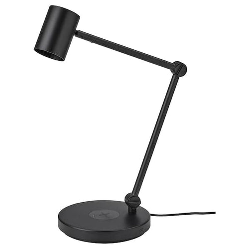 NYMÅNE Wireless work lamp/charging - anthracite ,