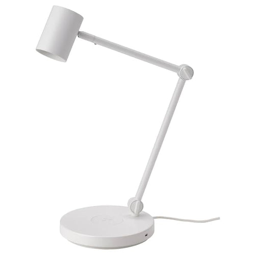 NYMÅNE Wireless work/charging lamp - white ,