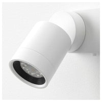 NYMÅNE - Wall lamp double, wired-in, white - best price from Maltashopper.com 00428993