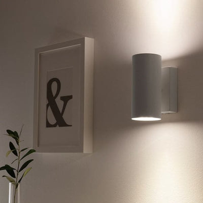 NYMÅNE - Wall up/downlighter, wired-in, white - best price from Maltashopper.com 60397861