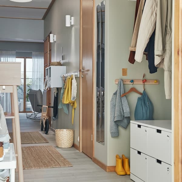 NYMÅNE - Wall up/downlighter, wired-in, white - best price from Maltashopper.com 60397861