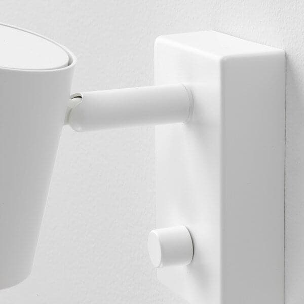 NYMÅNE - Wall/reading lamp, wired-in inst, white - best price from Maltashopper.com 90356963