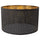 NYMÖ - Lamp shade, black/brass-colour, 59 cm