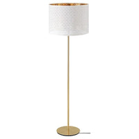 NYMÖ / SKAFTET Floor lamp - brass/brass white - best price from Maltashopper.com 89319679