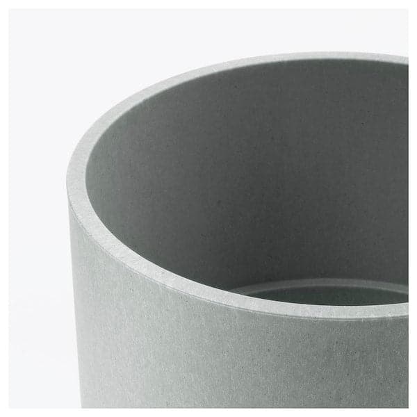 NYPON - Plant pot, in/outdoor grey, 12 cm - best price from Maltashopper.com 40395617
