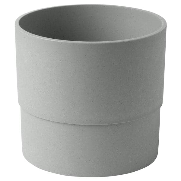 Ikea NYPON - Plant pot, in/outdoor grey, 15 cm