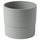 NYPON - NYPON Plant pot, in/outdoor grey, 15 cm