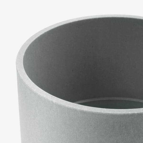 Ikea NYPON - Plant pot, in/outdoor grey, 15 cm