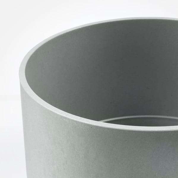 Ikea NYPON - Plant pot, in/outdoor grey, 24 cm