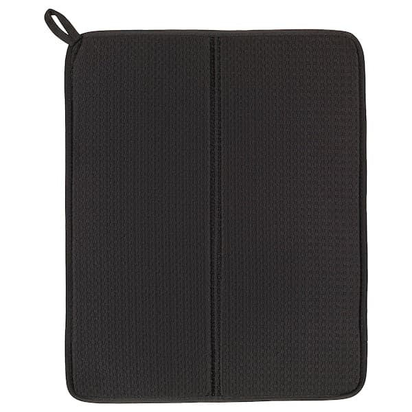 Ikea NYSKÖLJD - Dish drying mat, dark grey, 44x36 cm