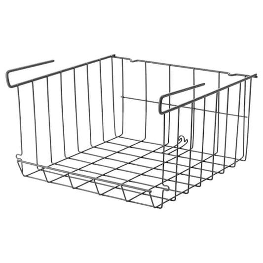 Ikea OBSERVATÖR - Clip-on basket, grey-brown