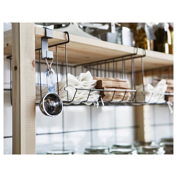 Ikea OBSERVATÖR - Clip-on basket, grey-brown