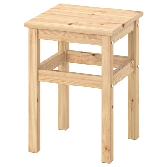 ODDVAR - Stool, pine - best price from Maltashopper.com 20249330
