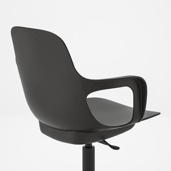 ODGER - Swivel chair, anthracite - best price from Maltashopper.com 20395270