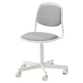 ÖRFJÄLL children's desk chair, white/Vissle light grey, 53 cm