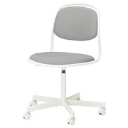 ÖRFJÄLL Swivel chair - white/Vissle light grey - best price from Maltashopper.com 49416012