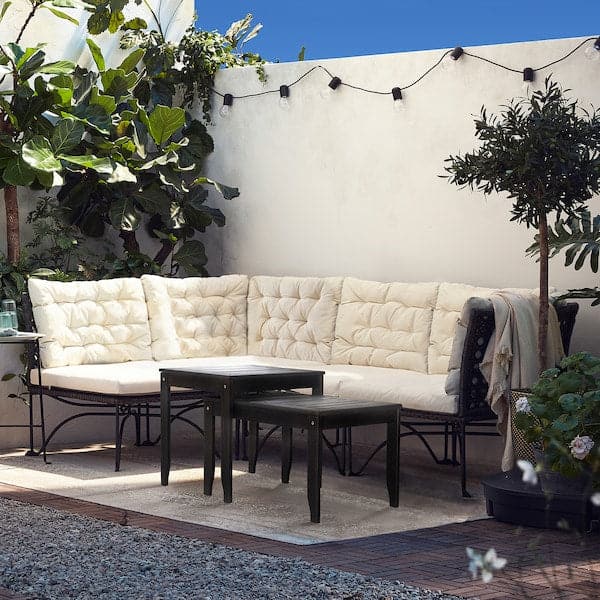 Ikea ÖRSKÄR - Nest of tables, set of 2, in/outdoor dark grey