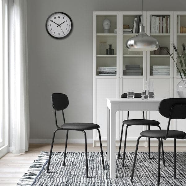 Ikea ÖSTANÖ - Chair, black Remmarn/dark grey ,