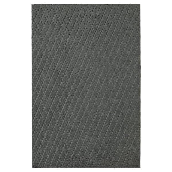 Ikea ÖSTERILD - Door mat, indoor, dark grey, 60x90 cm