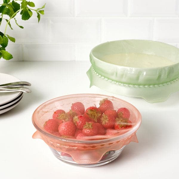 Ikea ÖVERMÄTT - Food cover, set of 2, silicone