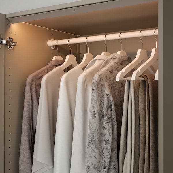 ÖVERSIDAN LED wardrobe lighting strp w sensor dimmable beige 71 cm