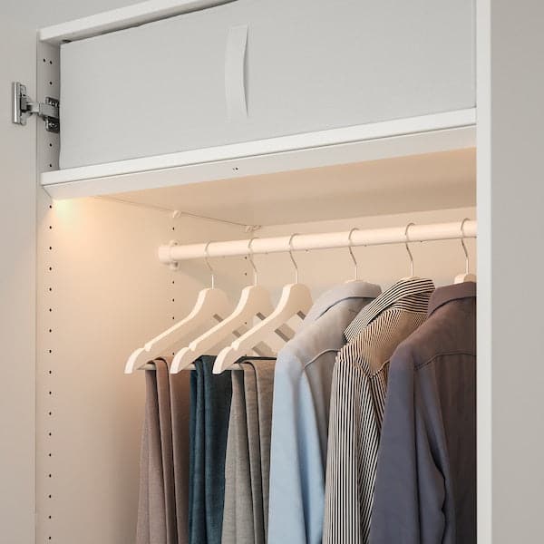 Ikea ÖVERSIDAN LED wardrobe lighting strp w sensor dimmable white 71 cm , 71 cm