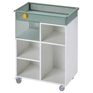 ÖVNING - Trolley, white/grey-green, 54x33 cm - best price from Maltashopper.com 00517003