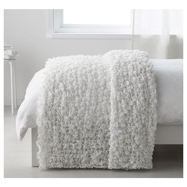OFELIA - Blanket, white, 130x170 cm - best price from Maltashopper.com 60131593