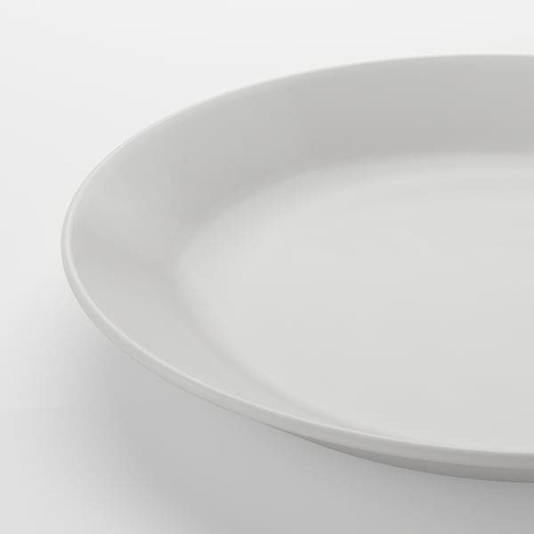OFTAST - Plate, white, 25 cm - best price from Maltashopper.com 30258913