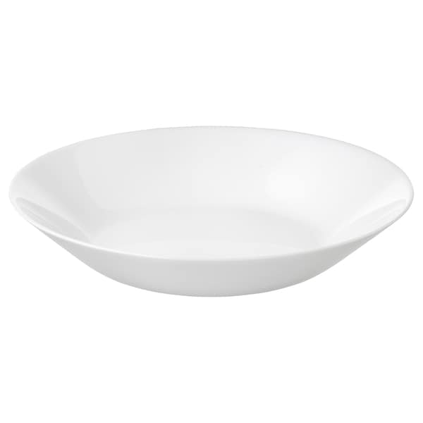 OFTAST - Deep plate, white, 20 cm - best price from Maltashopper.com 00318942