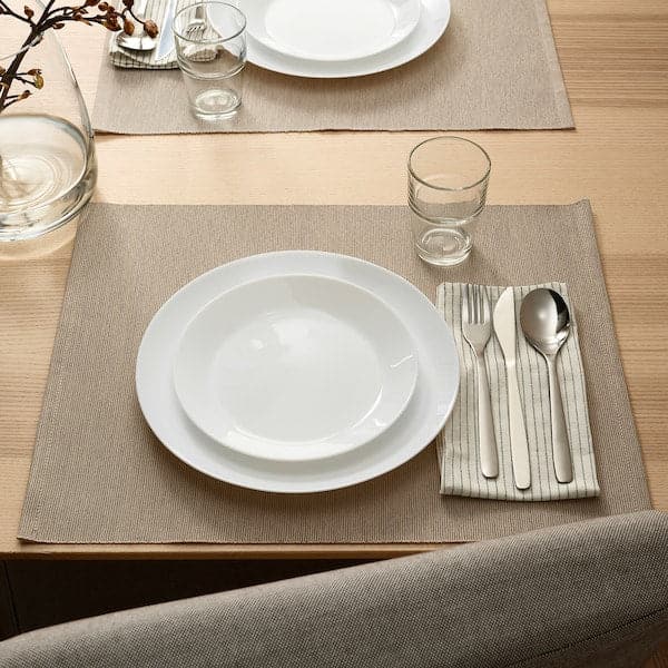 Ikea OFTAST - Side plate, white, 19 cm
