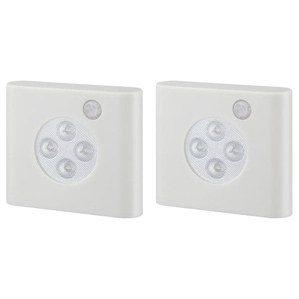OLEBY Wardrobe/sensor lighting - white 2 pieces , 2 pz. - best price from Maltashopper.com 20448594
