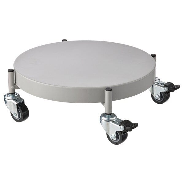 Ikea OLIVBLAD - Plant mover, in/outdoor light grey, 32 cm