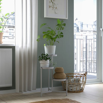 OLIVBLAD - Plant stand, indoor/outdoor light grey,58 cm - best price from Maltashopper.com 20560774