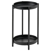 OLIVBLAD - Plant stand, in/outdoor black, 35 cm - best price from Maltashopper.com 10486652