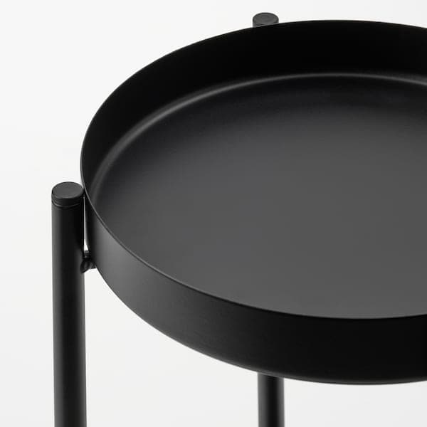 OLIVBLAD - Plant stand, in/outdoor black, 35 cm - best price from Maltashopper.com 10486652