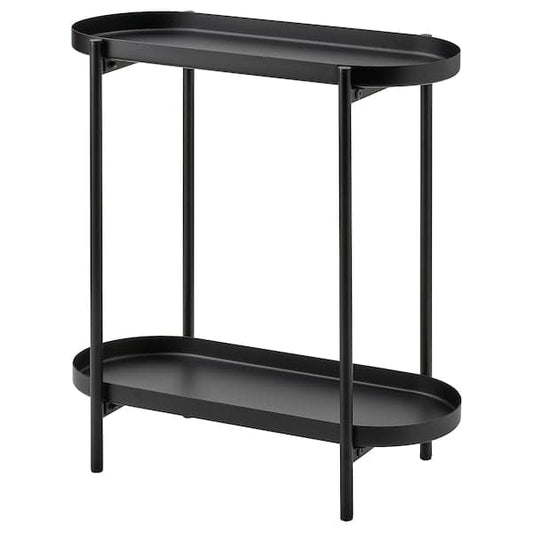 OLIVBLAD - Plant stand, in/outdoor black, 56 cm - best price from Maltashopper.com 10486647